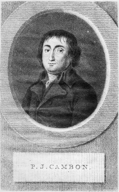 Portrait of Pierre Joseph Cambon (1756-1820) by Lambertus Antonius Claessens